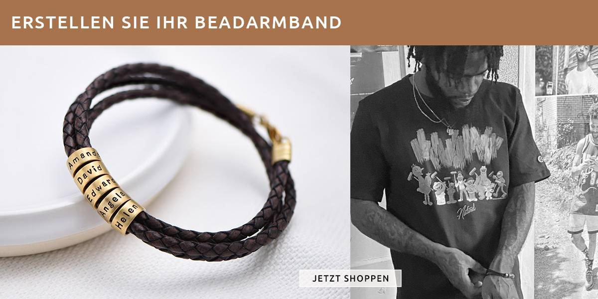 Herrenarmbander mit Gravur