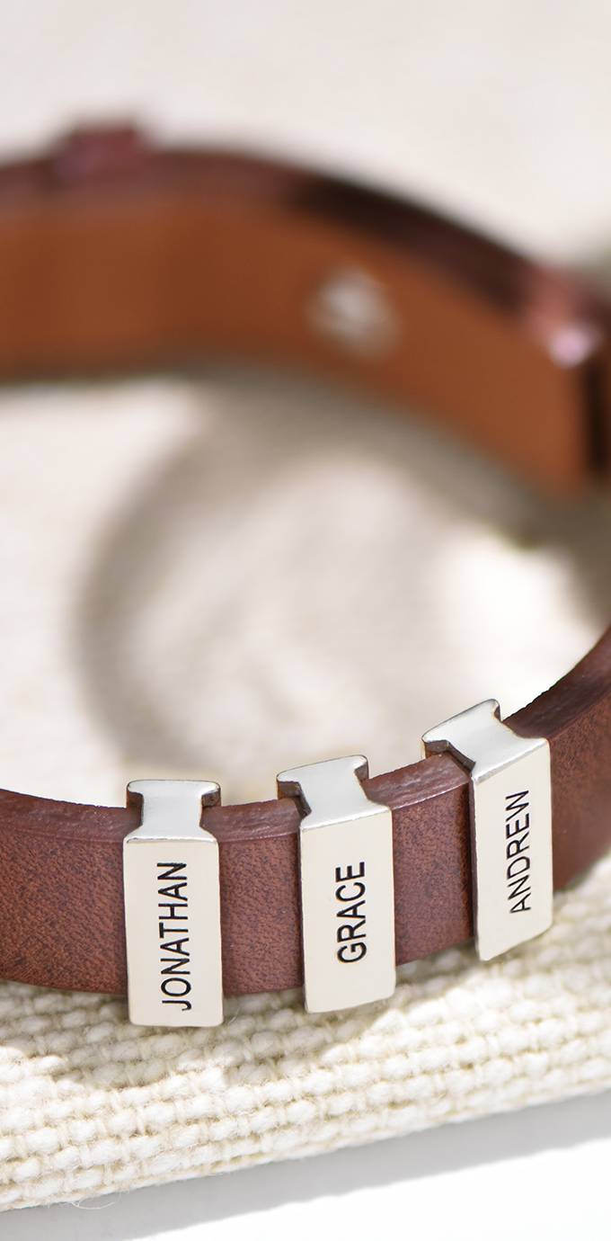 Armband mit Gravur Herren