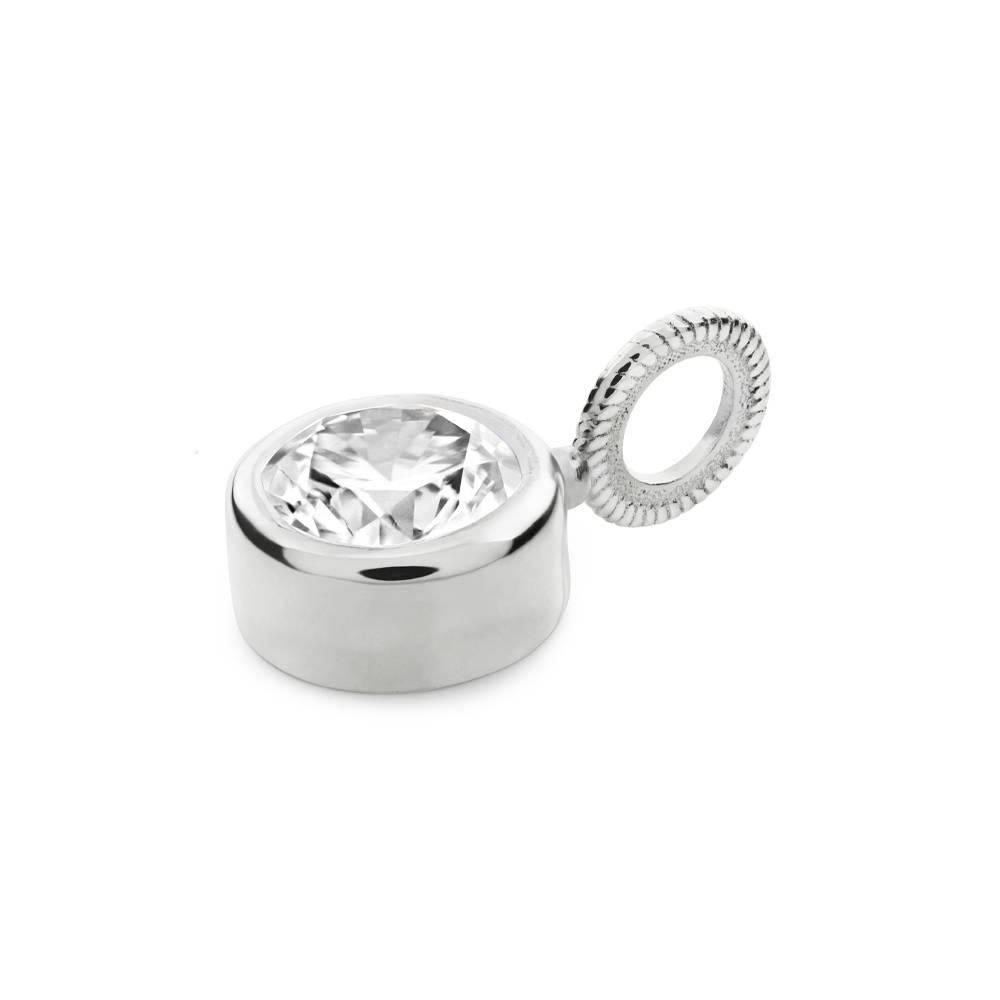 0,10 ct Diamant-Charm - 925er Sterlingsilber-3 0,10 ct Diamant-Charm - 925er Sterlingsilber-3 Produktfoto