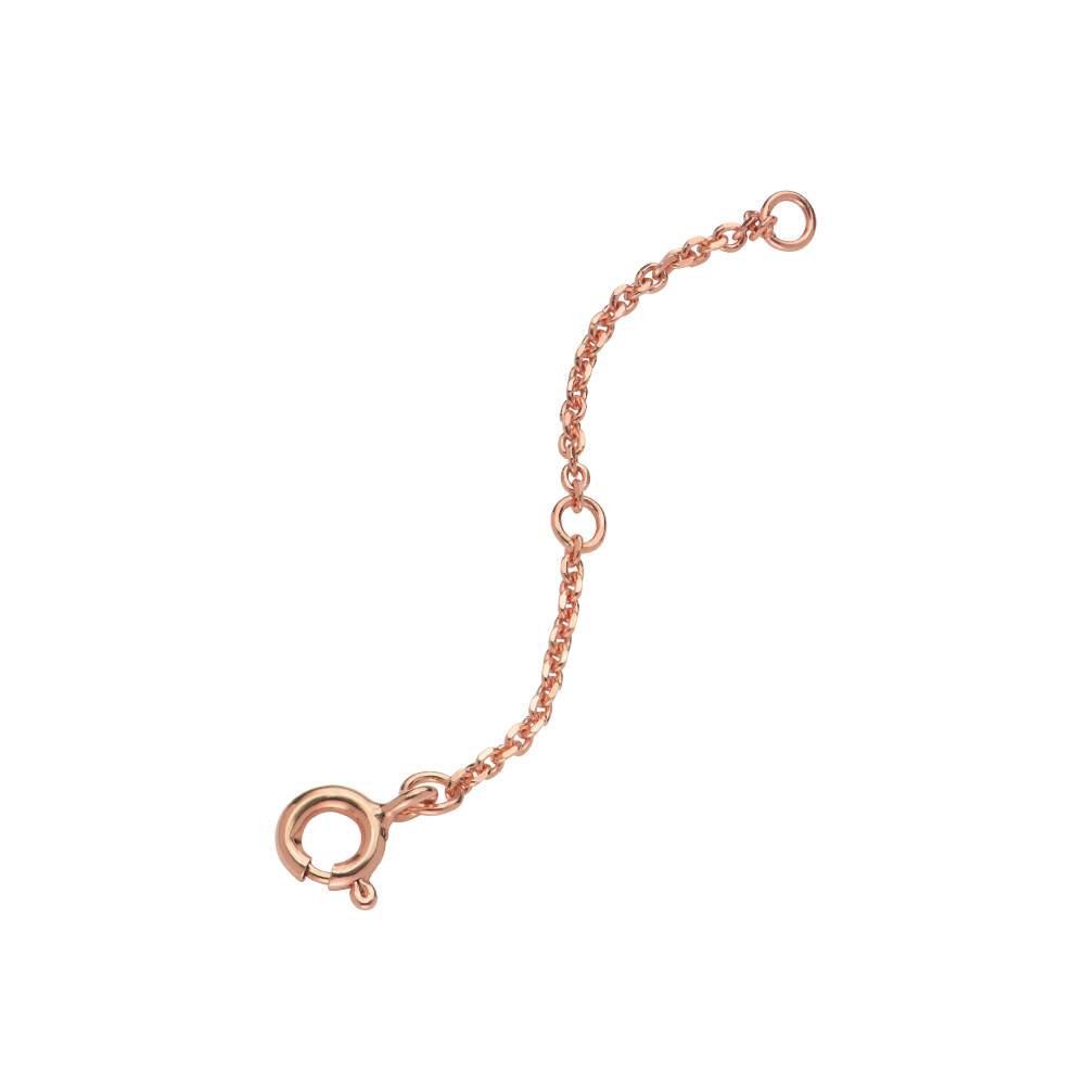 Kettenverlängerung - rosévergoldetes Sterlingsilber-1 Kettenverlängerung - rosévergoldetes Sterlingsilber-1 Produktfoto