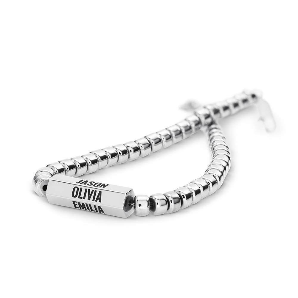 Crossrails Armband für Männer - Edelstahl-2 Produktfoto