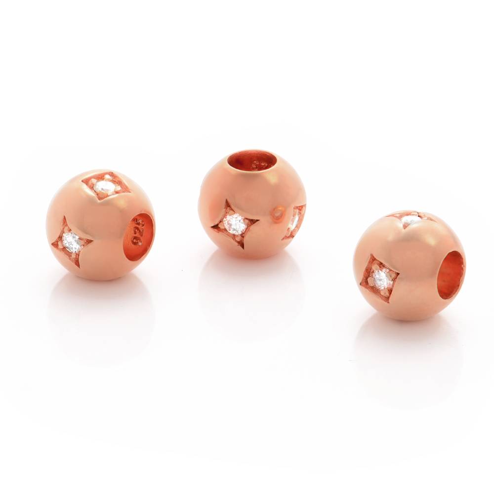 0,08 ct Balance Diamant-Bead - Rosévergoldet-1 Produktfoto
