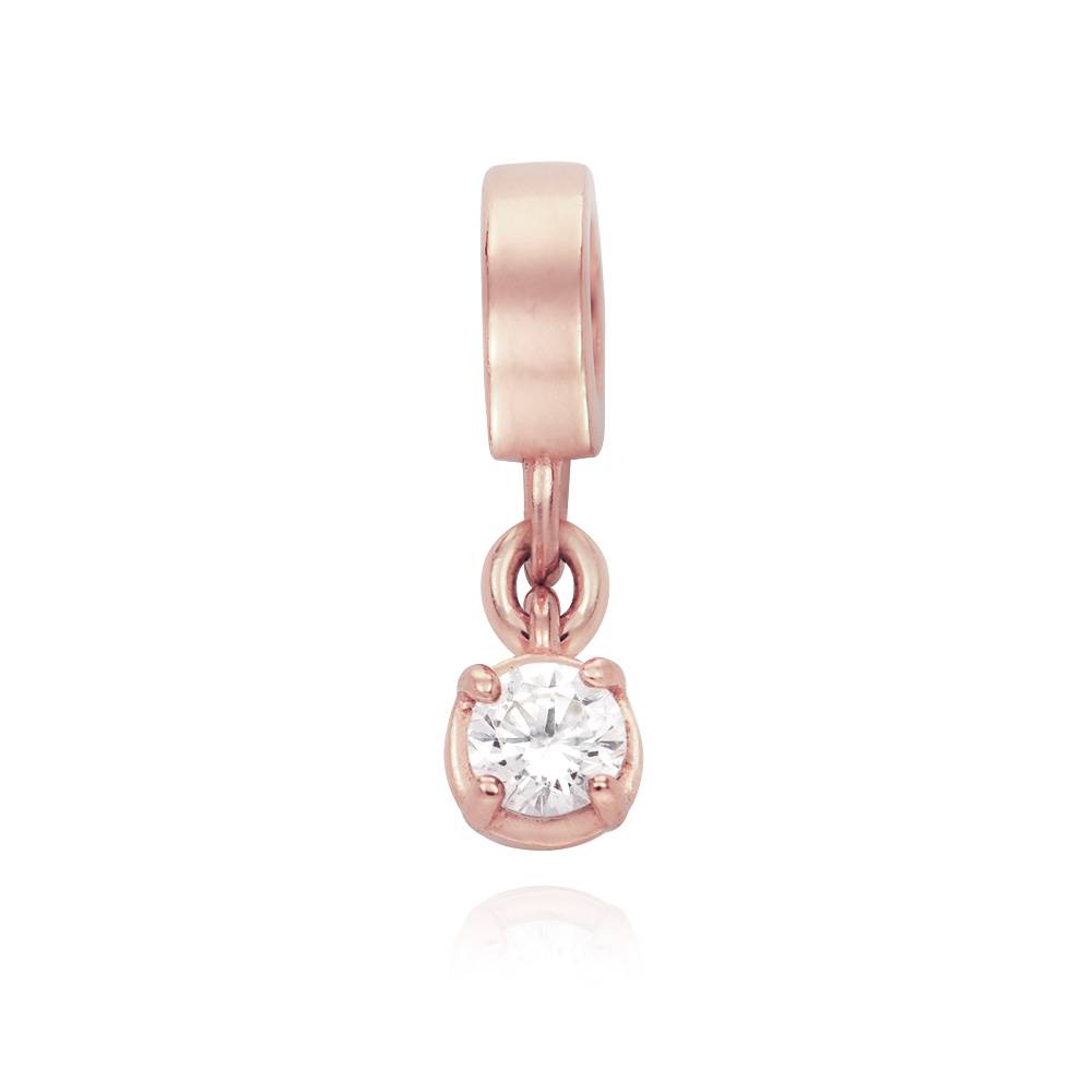 Diamant-Charm - Rosévergoldet-1 Diamant-Charm - Rosévergoldet-1 Produktfoto