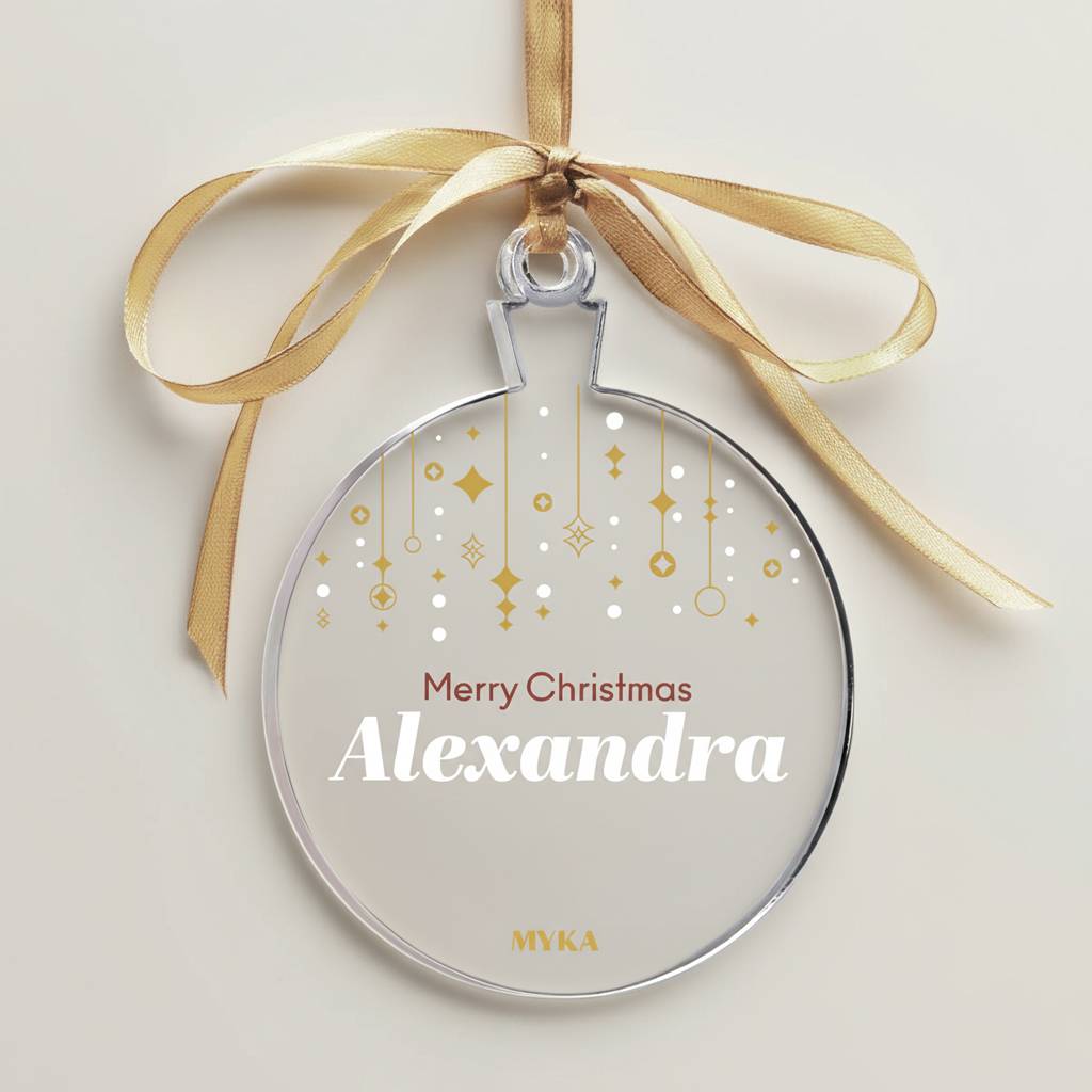 Personalisiertes Weihnachtsornament-3 Personalisiertes Weihnachtsornament-3 Produktfoto