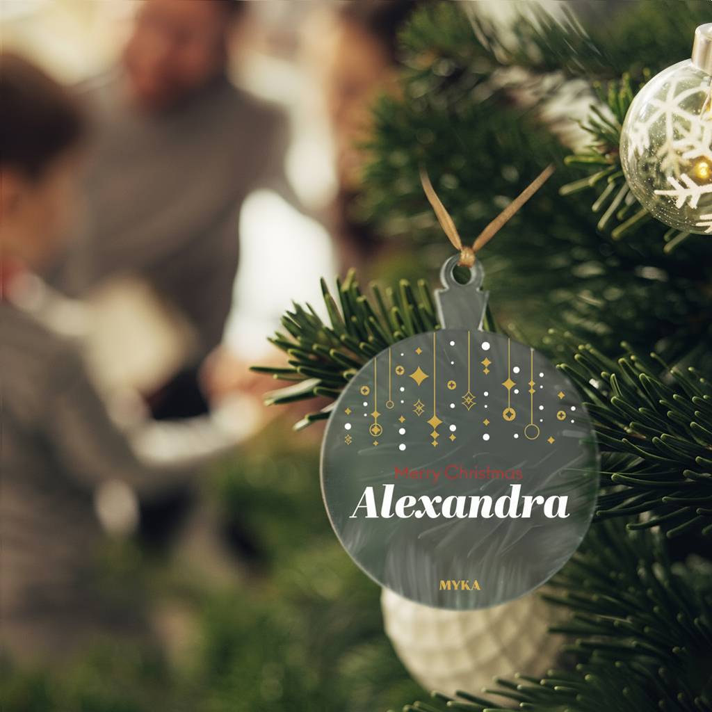 Personalisiertes Weihnachtsornament-2 Personalisiertes Weihnachtsornament-2 Produktfoto