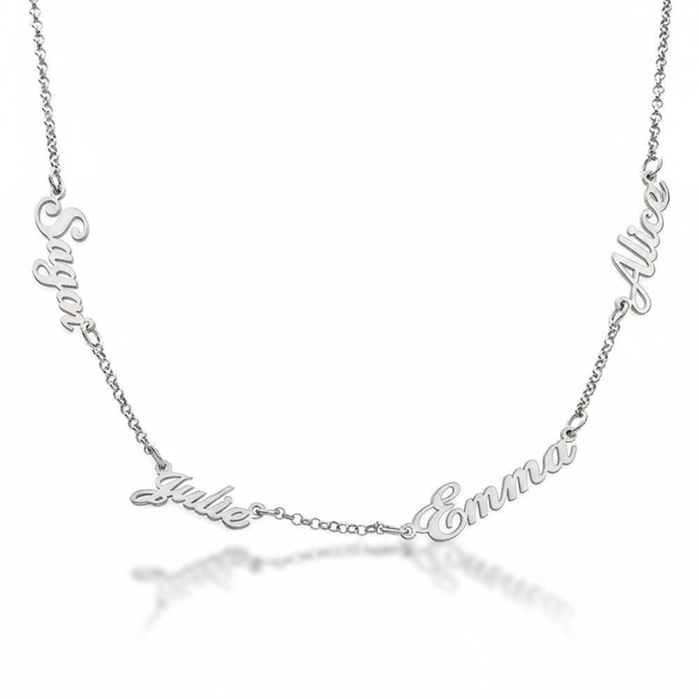Heritage Halskette mit mehreren Namen - Silber-1 Produktfoto