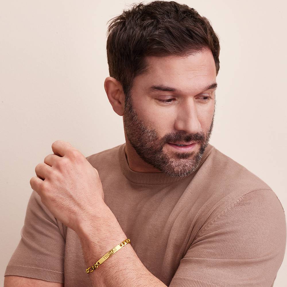 Amigo Herrenarmband - Gold-Vermeil-3 Produktfoto