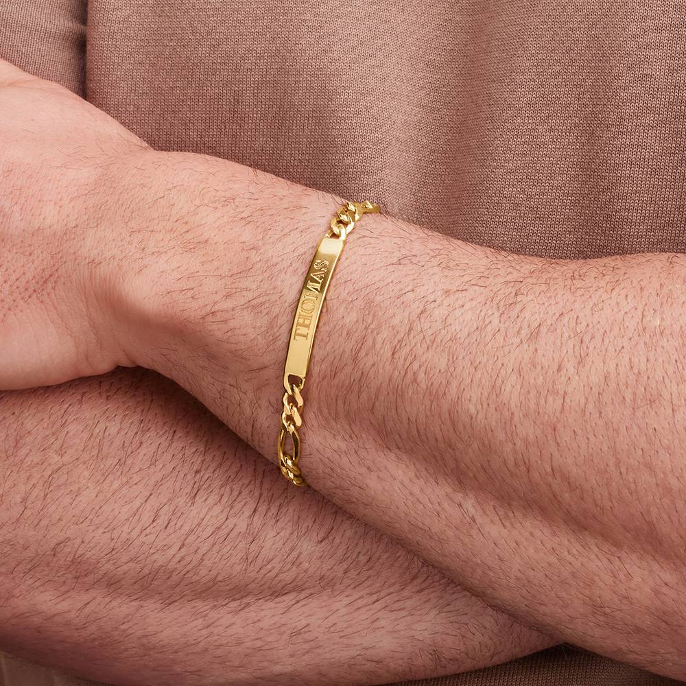 Amigo Herrenarmband - Gold-Vermeil-4 Produktfoto