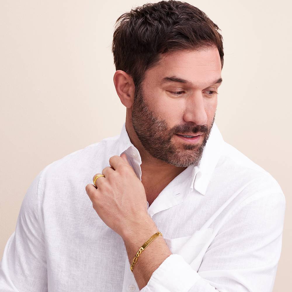 Amigo Herrenarmband - Vergoldet-3 Produktfoto