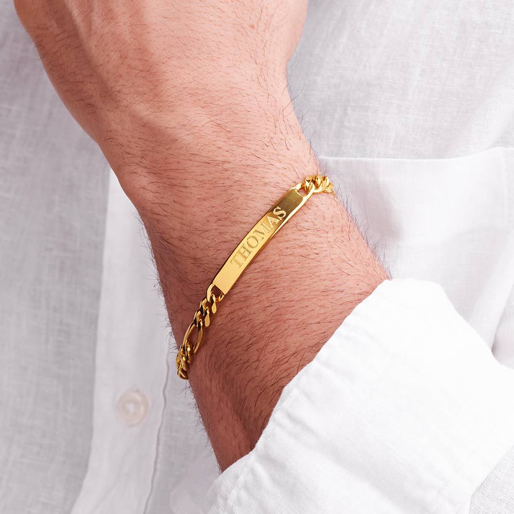 Amigo Herrenarmband - Vergoldet-4 Produktfoto