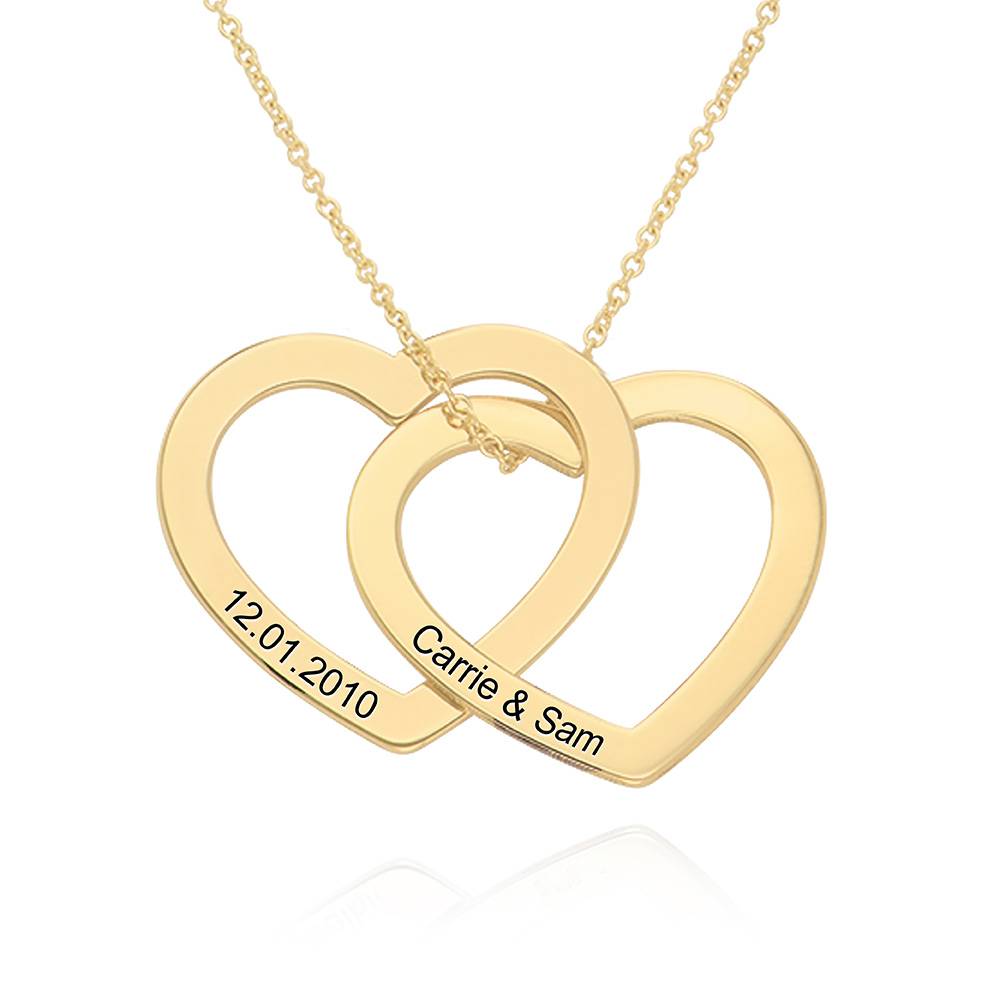 Claire Kette mit verschlungenen Herzen - 585er Gelbgold-1 Produktfoto