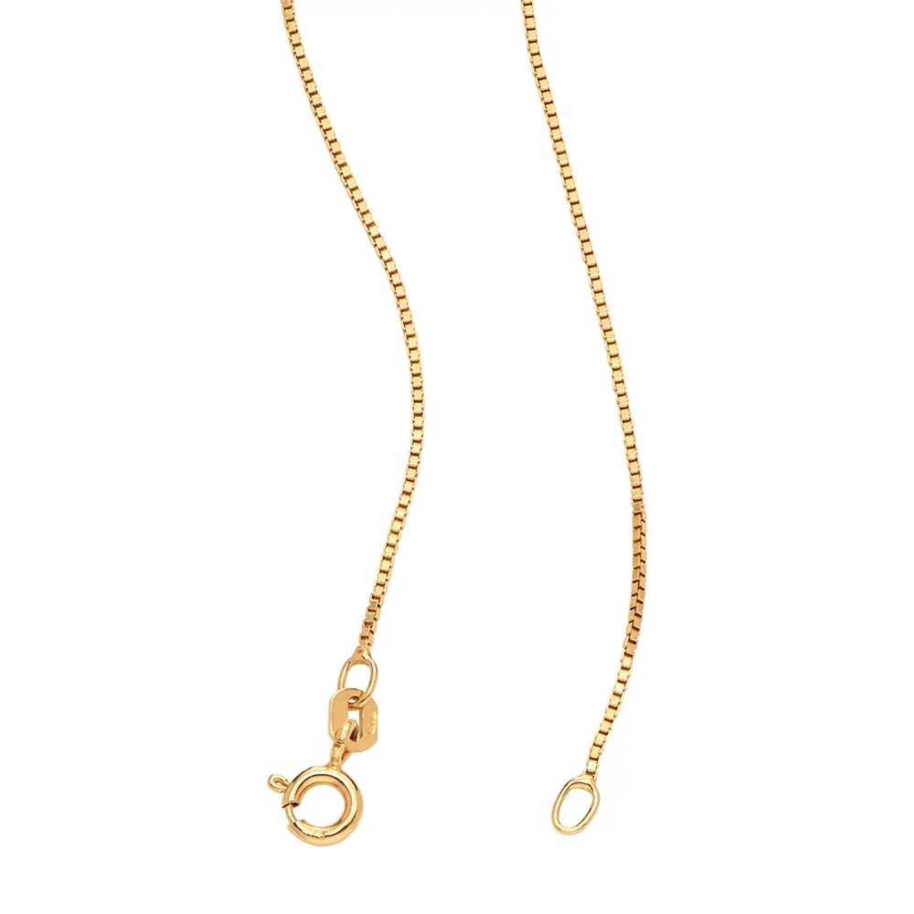 Last-Minute-Weihnachtspaket "Russische Ring-Halskette mit 2 Ringen in Vergoldung"-3 Produktfoto