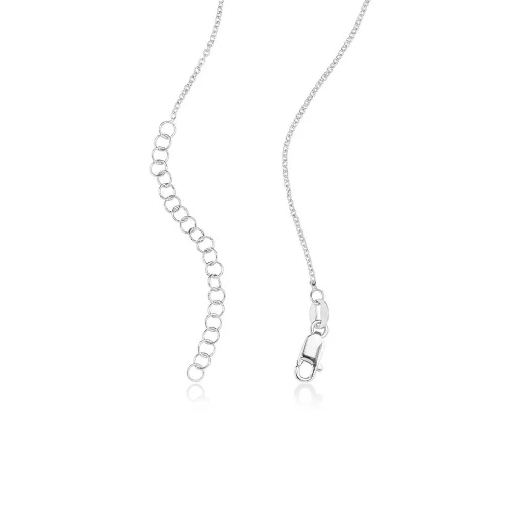 Last-Minute-Weihnachtspaket "Russische Ring-Halskette mit 4 Ringen in Sterlingsilber"-3 Produktfoto