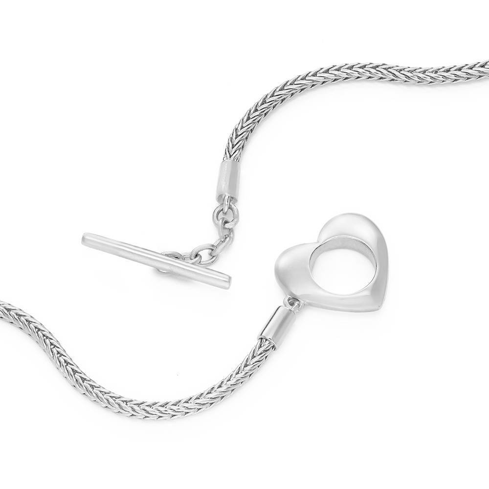 Linda Beads-Armband mit Diamant - Silber-3 Linda Beads-Armband mit Diamant - Silber-3 Produktfoto