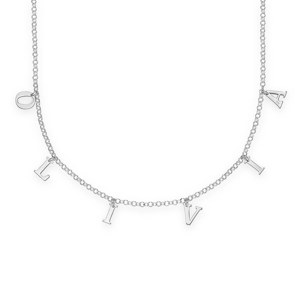 Buchstaben Choker - Silber-3 Buchstaben Choker - Silber-3 Produktfoto