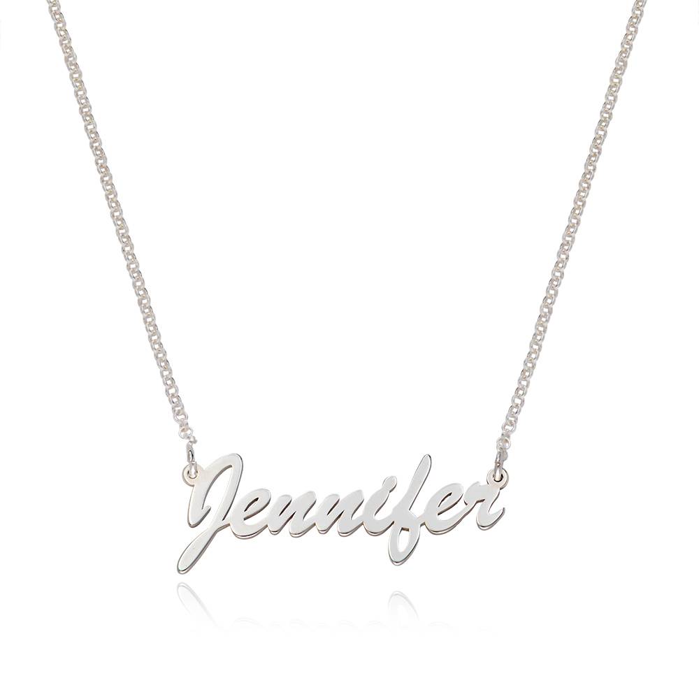 Jennifer Namenskette - 925er Sterlingsilber-1 Jennifer Namenskette - 925er Sterlingsilber-1 Produktfoto