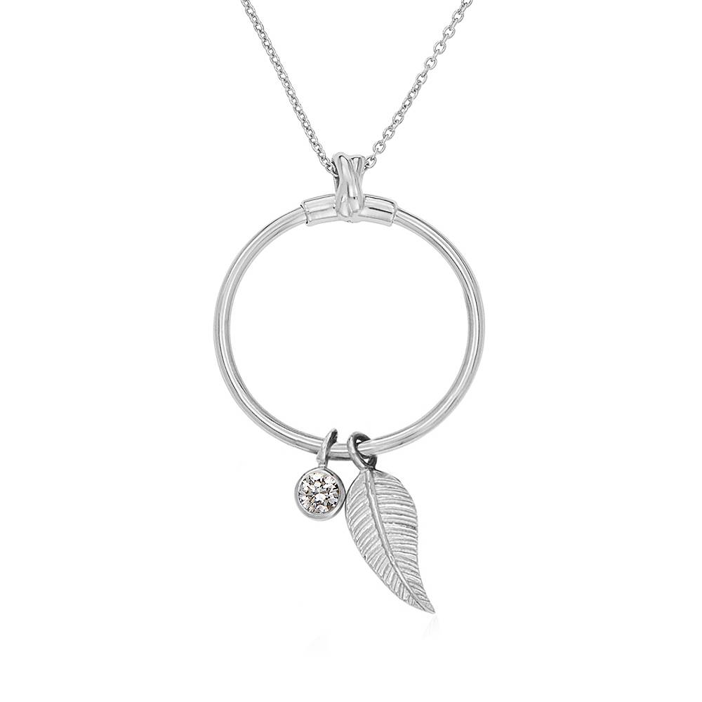 Linda Kreisanhänger-Kette ohne Personalisierung-2 Produktfoto