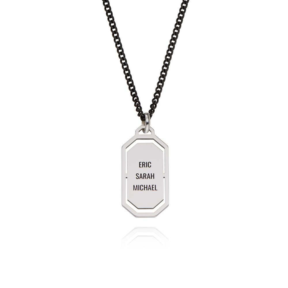Oliver Army Tag Halskette - 925er Sterlingsilber-4 Produktfoto