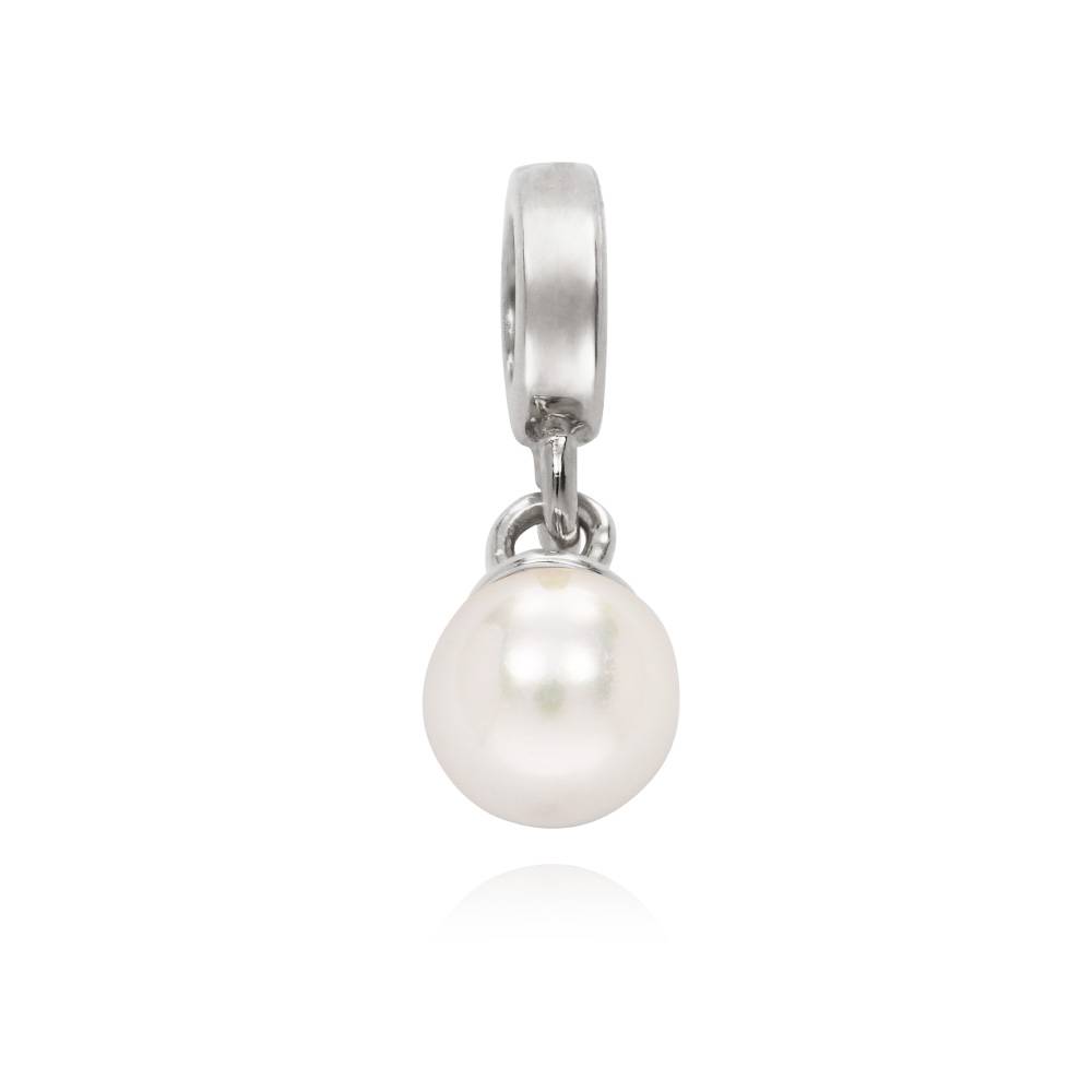 Perlen-Charm - 925er Sterlingsilber-2 Perlen-Charm - 925er Sterlingsilber-2 Produktfoto