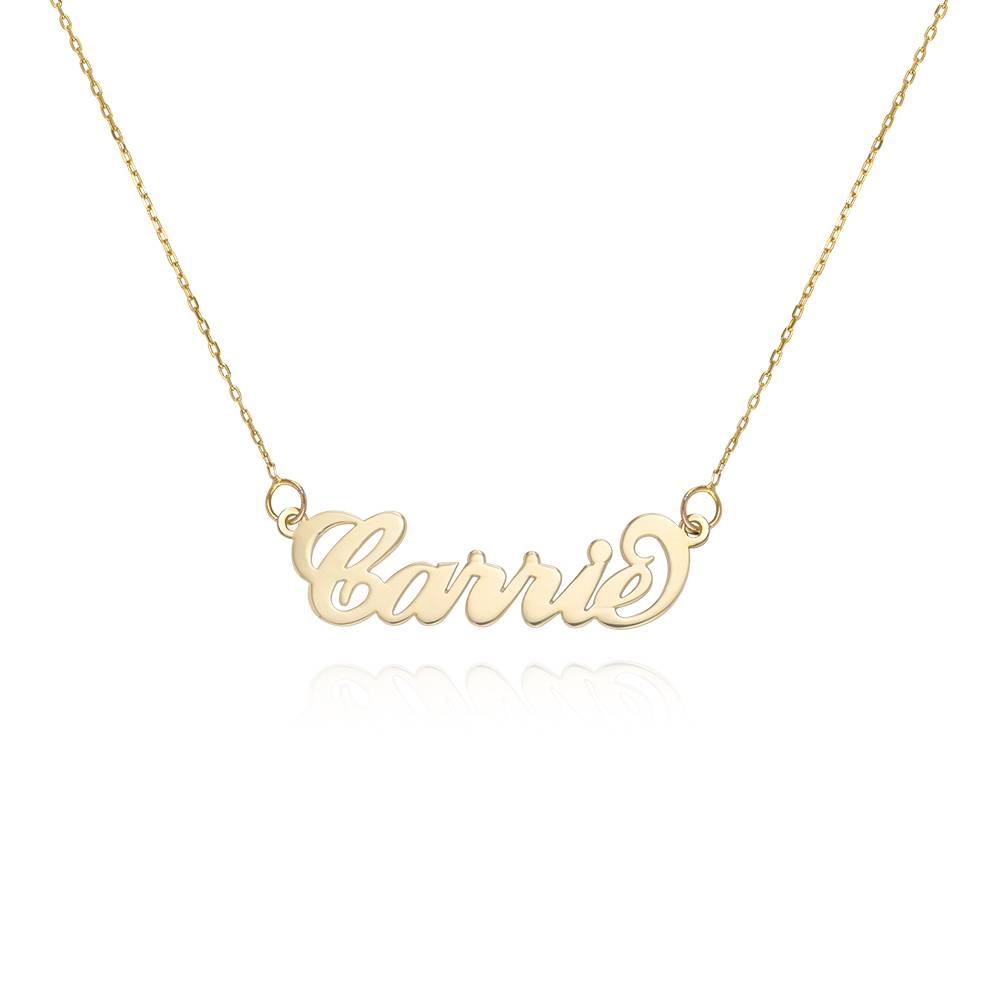 Carrie Namenskette - 585er Gelbgold-2 Produktfoto