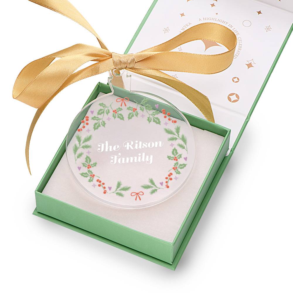 Personalisiertes Weihnachtsornament-3 Personalisiertes Weihnachtsornament-3 Produktfoto