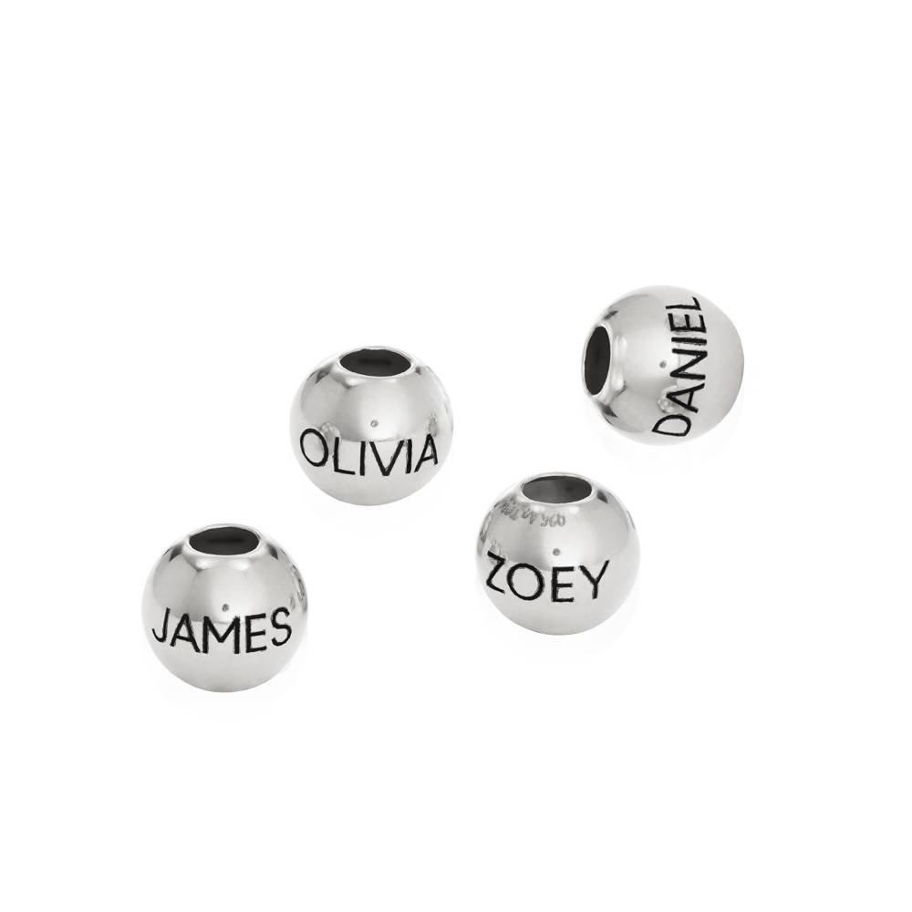 Gravierbarer Bead für Balance Schmuck - Silber-1 Gravierbarer Bead für Balance Schmuck - Silber-1 Produktfoto