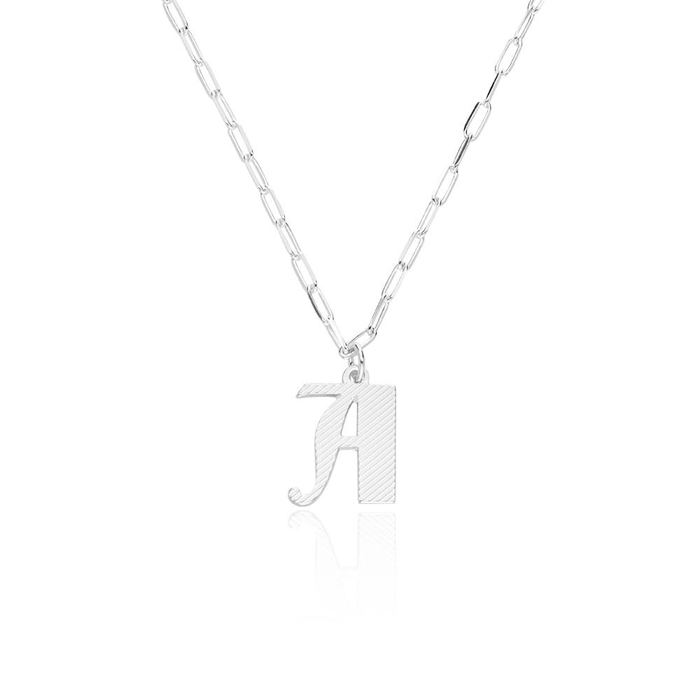 Gotische Buchstabenkette - 925er Sterlingsilber-3 Produktfoto