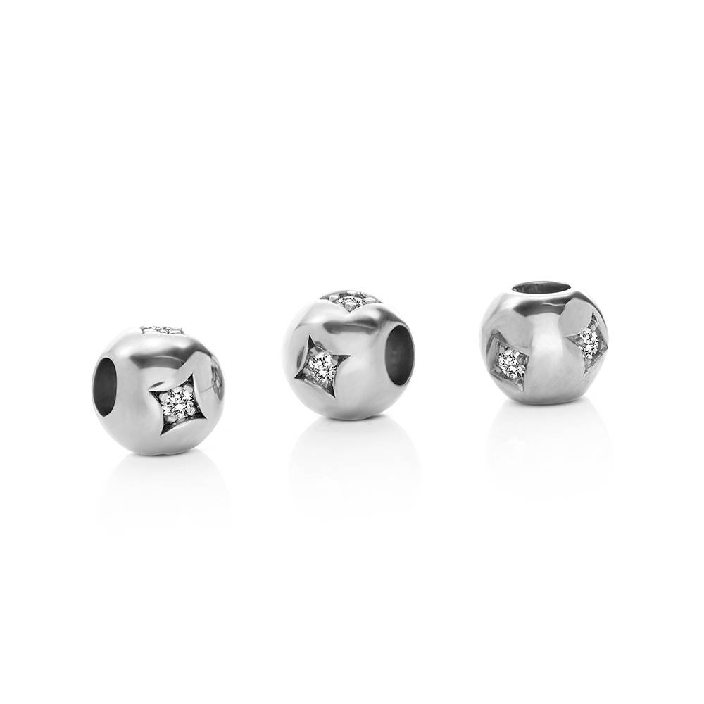 Balance Gliederkette mit 0,08 ct Diamant-Bead - Silber-4 Balance Gliederkette mit 0,08 ct Diamant-Bead - Silber-4 Produktfoto