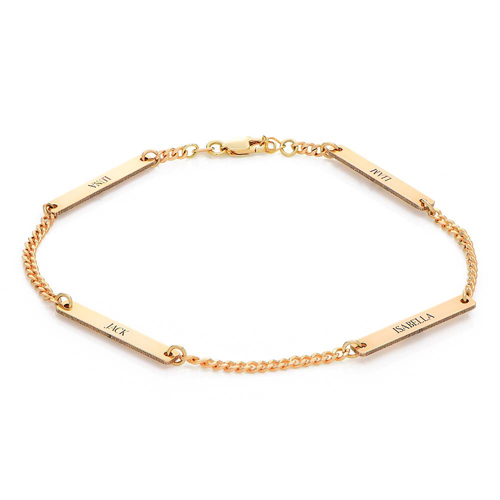 Cosmos Armband für Männer - 585er Gelbgold-4 Produktfoto