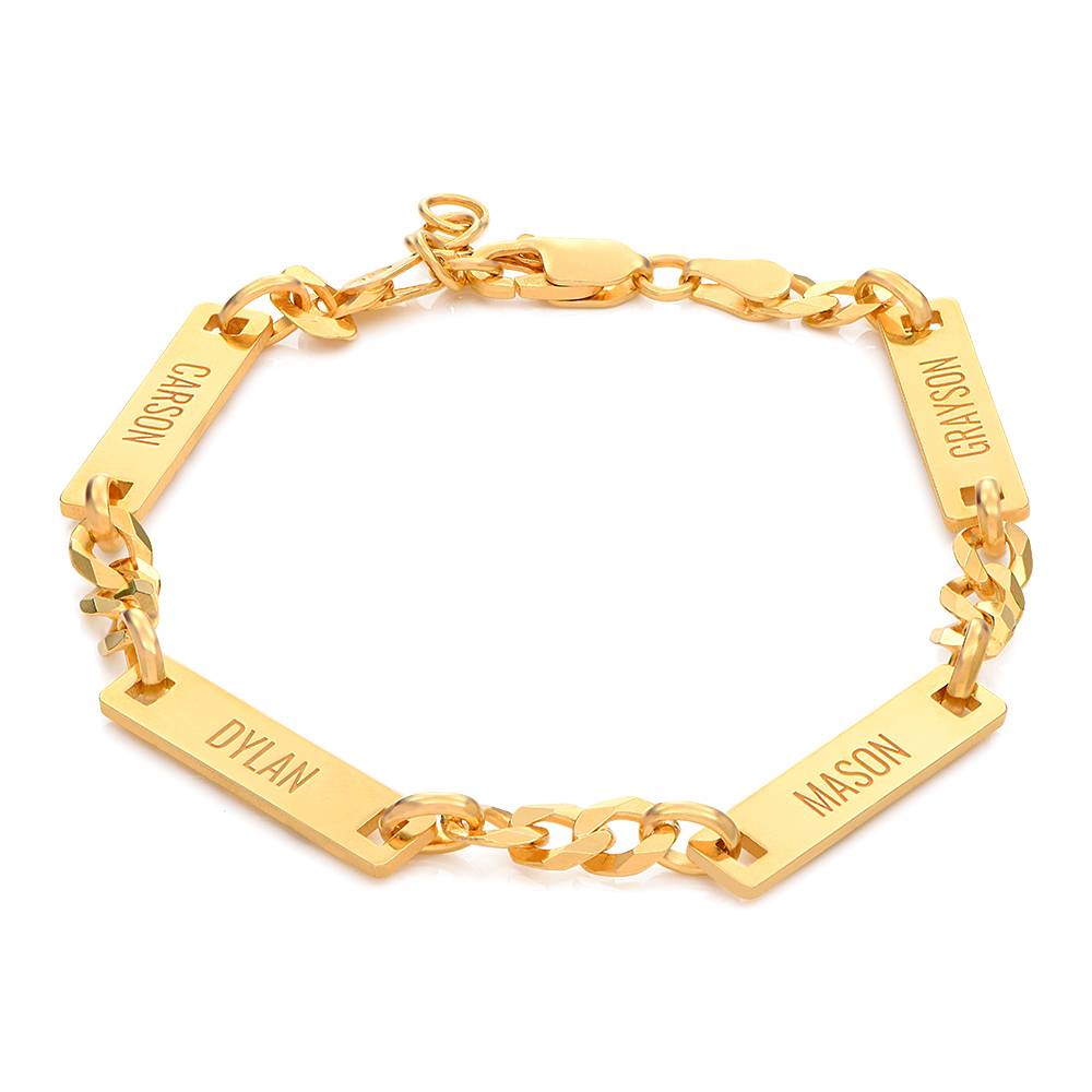 Cosmos Armband für Männer - Gold-Vermeil-1 Produktfoto