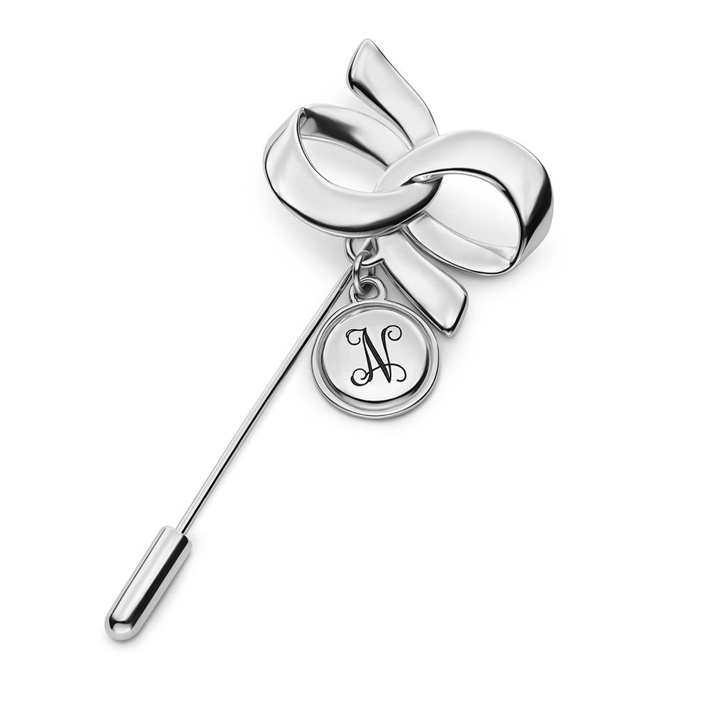 Monogramm-Pin Das Erbe - Silber-1 Produktfoto