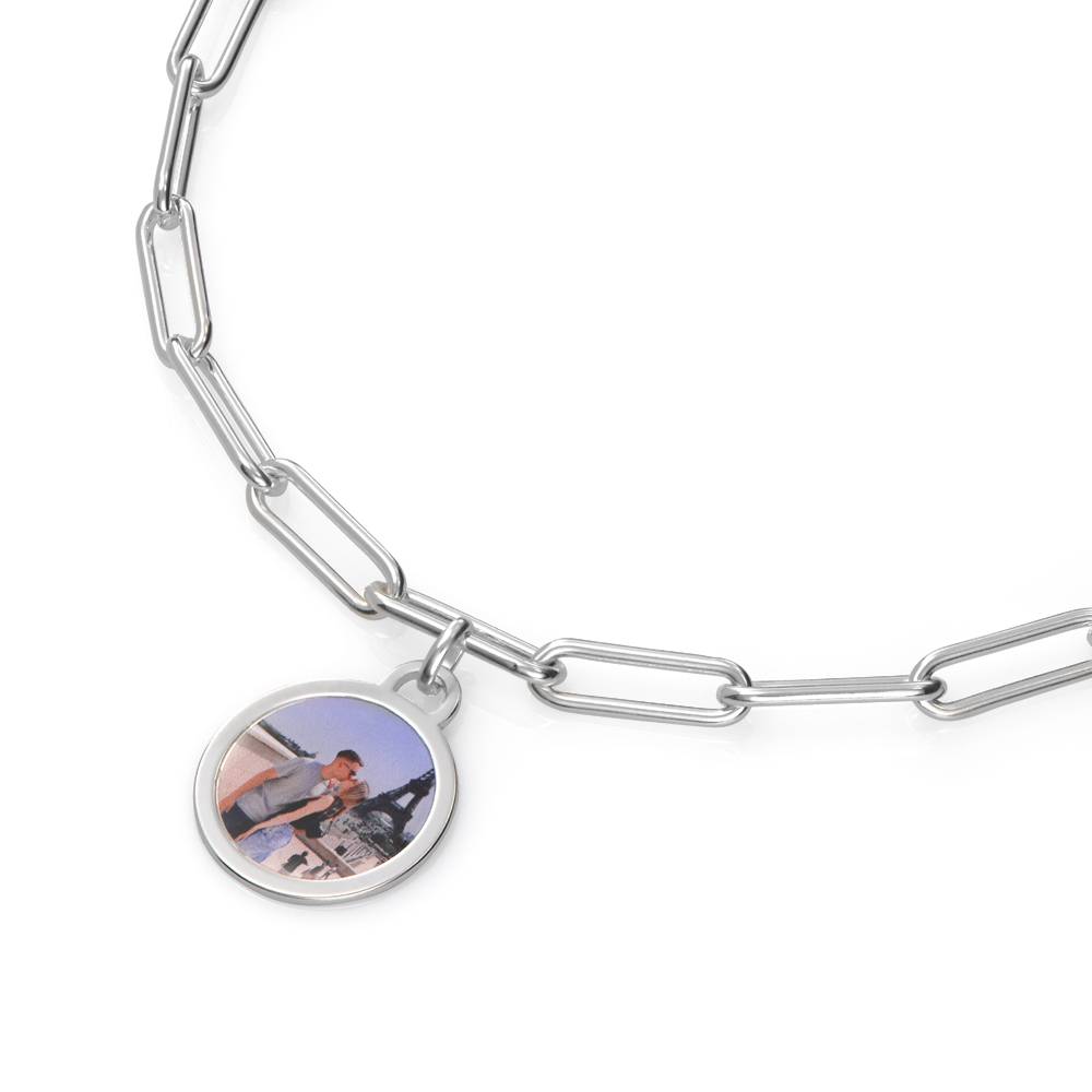 Für Immer Foto-Anhänger Armband - 925er Sterlingsilber-6 Produktfoto