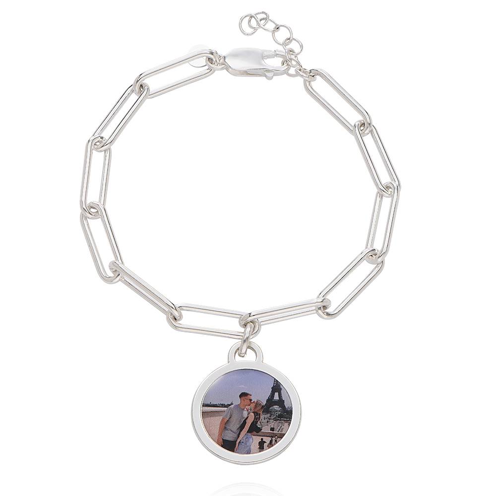 Für Immer Foto-Anhänger Armband - 925er Sterlingsilber-2 Produktfoto