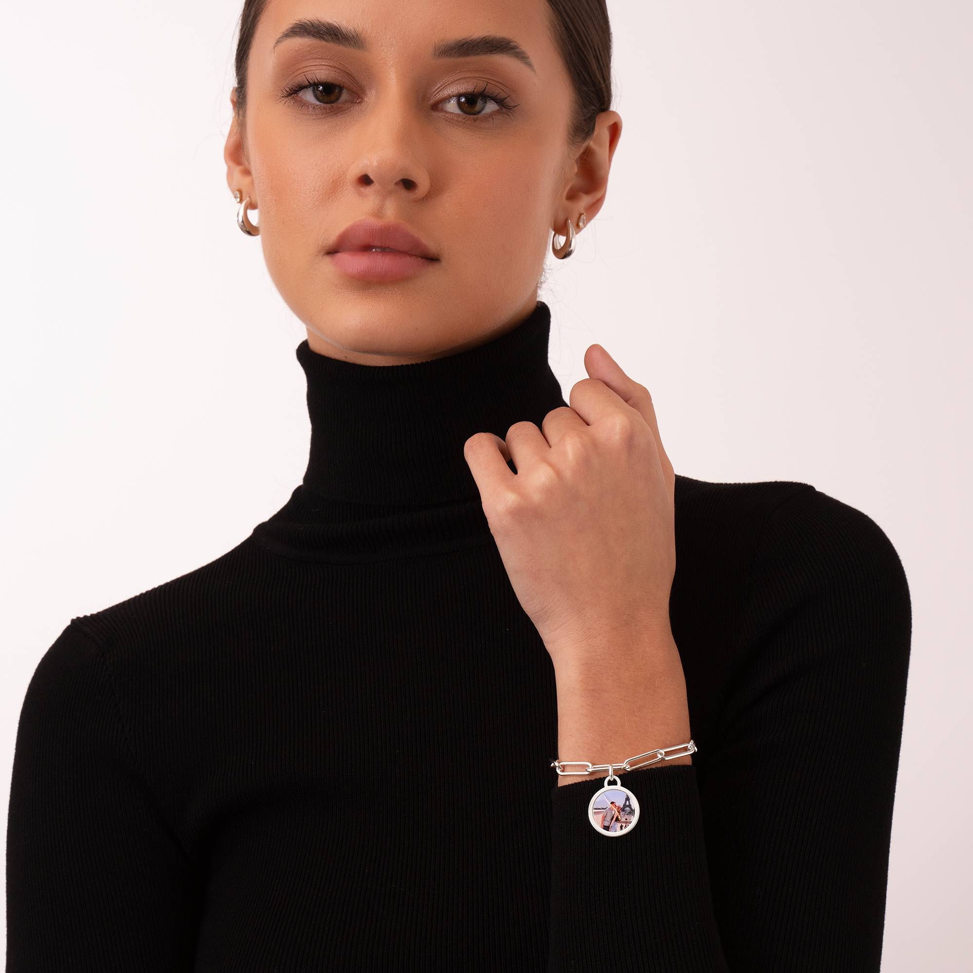 Für Immer Foto-Anhänger Armband - 925er Sterlingsilber-1 Produktfoto