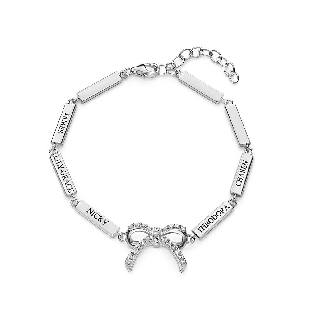 Armband Geschenkschleife - Silber-3 Armband Geschenkschleife - Silber-3 Produktfoto