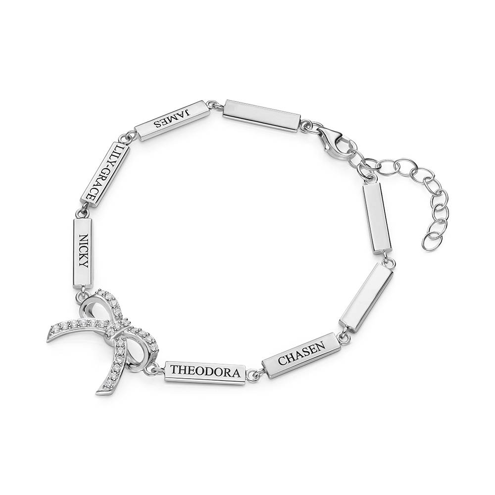 Armband Geschenkschleife - Silber-2 Armband Geschenkschleife - Silber-2 Produktfoto