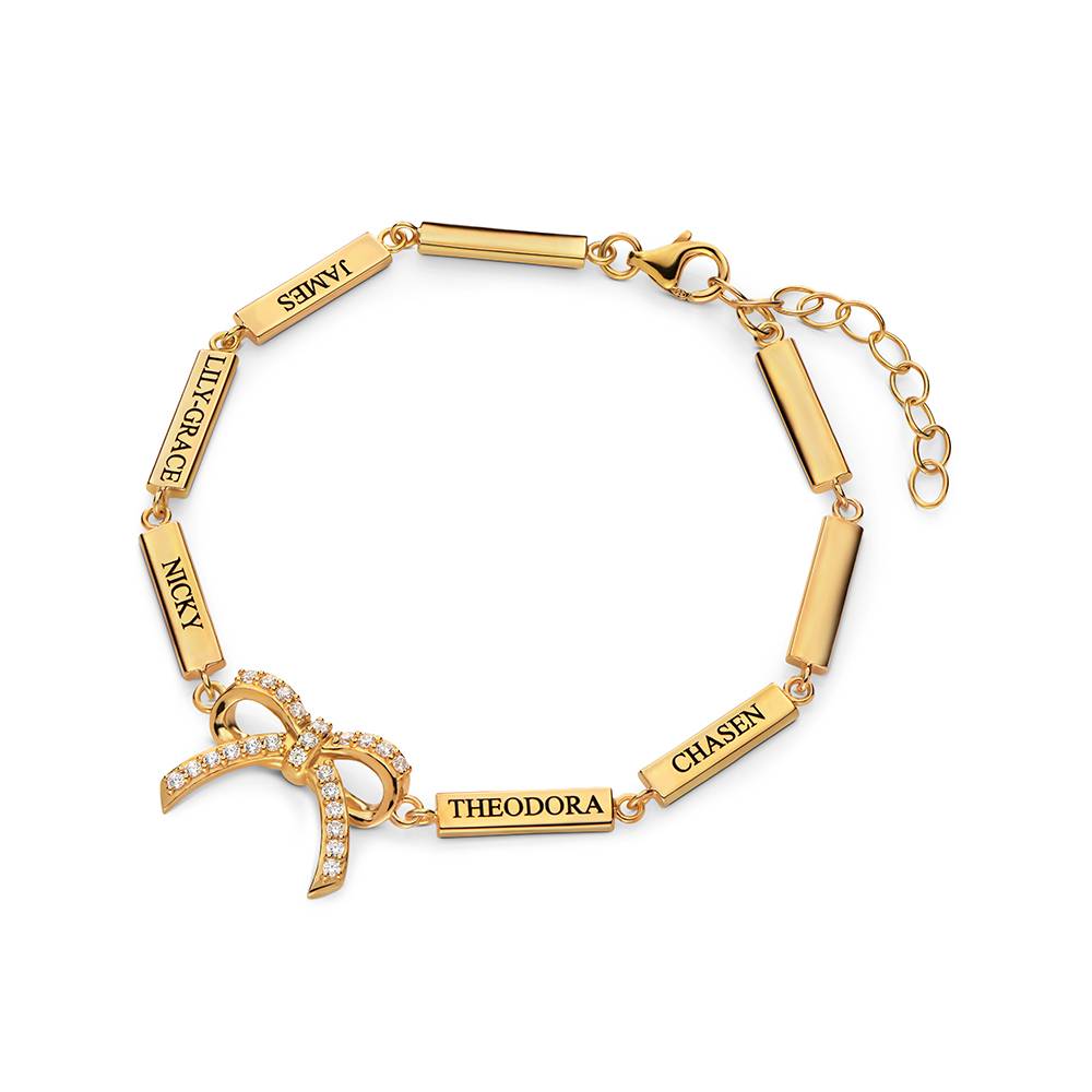 Armband Geschenkschleife - Vergoldet-2 Armband Geschenkschleife - Vergoldet-2 Produktfoto