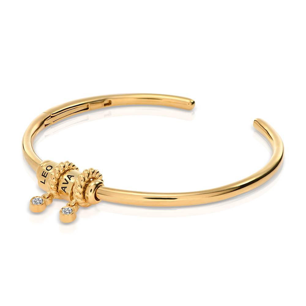 Valaya Beads Armreif mit Diamanten - Gold-Vermeil-2 Produktfoto
