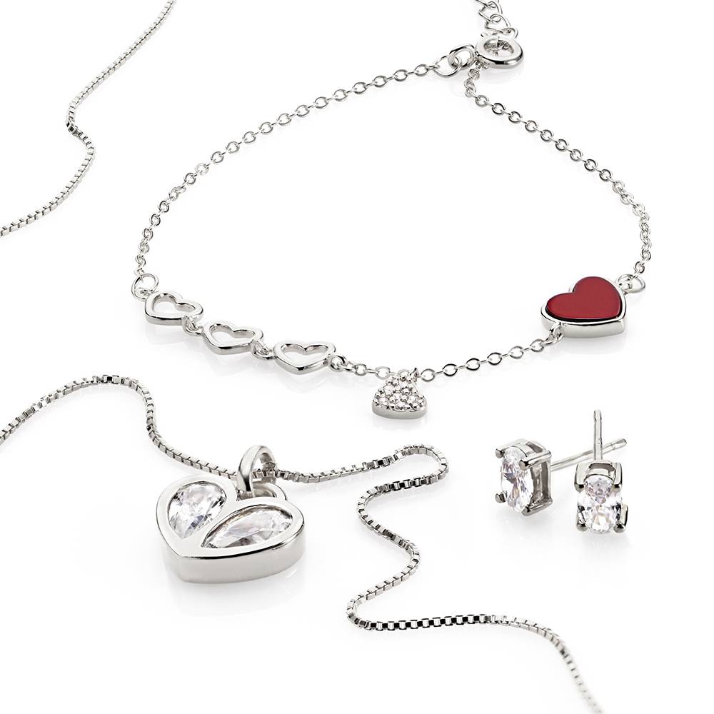 Valentinstag Geschenkset - 925er Sterlingsilber-1 Valentinstag Geschenkset - 925er Sterlingsilber-1 Produktfoto