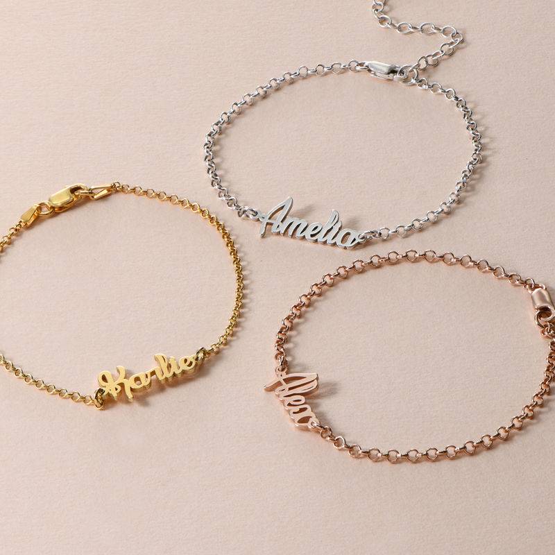 Namensfußkette - Silber-3 Namensfußkette - Silber-3 Produktfoto