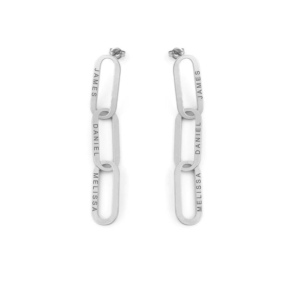 Aria Gliederohrringe - 925er Sterlingsilber-1 Produktfoto