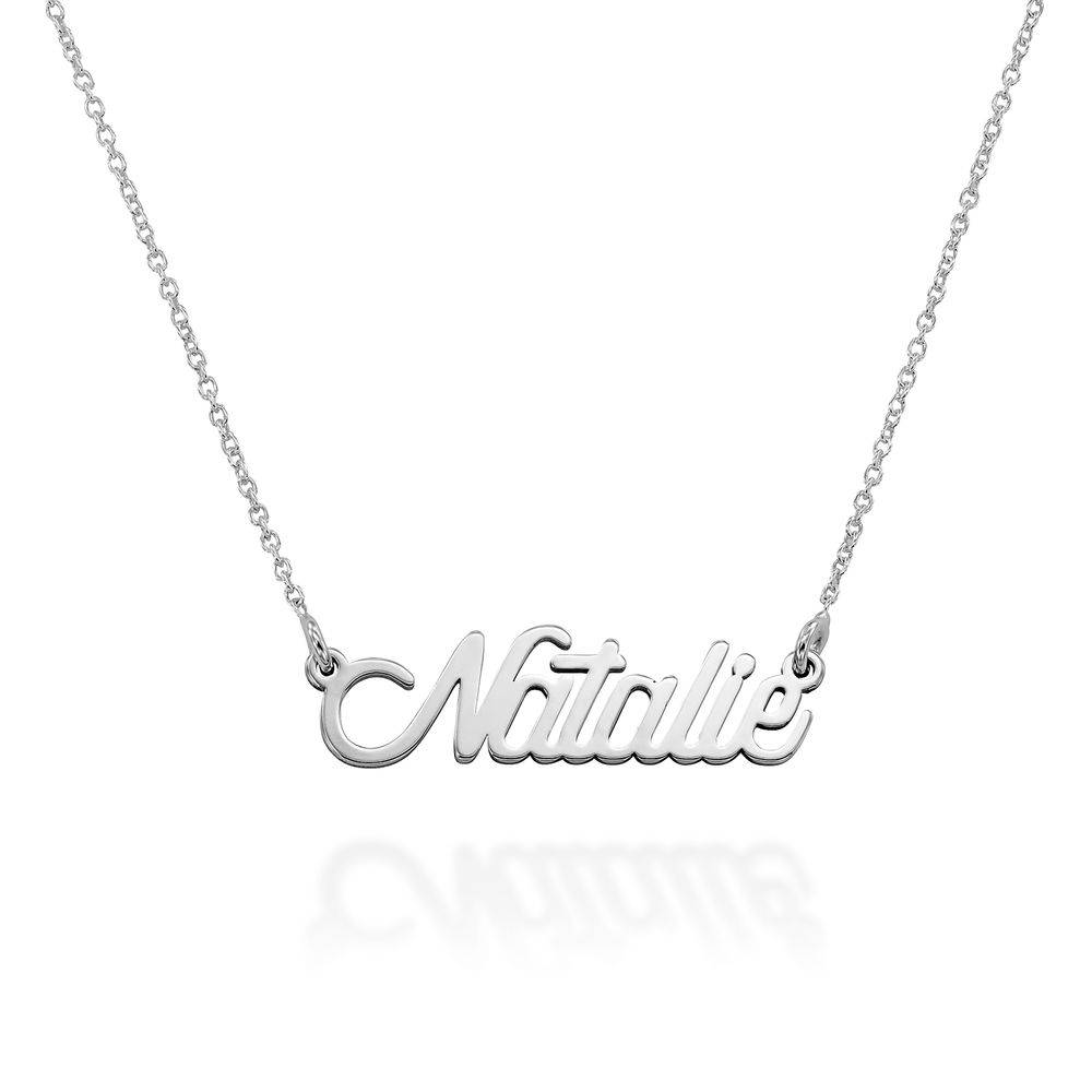 Twirl Script Namenskette - Silber-1 Twirl Script Namenskette - Silber-1 Produktfoto