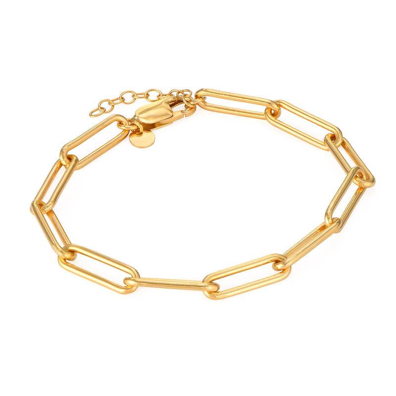 Gliederarmband - vergoldetes Sterlingsilber-1 Produktfoto