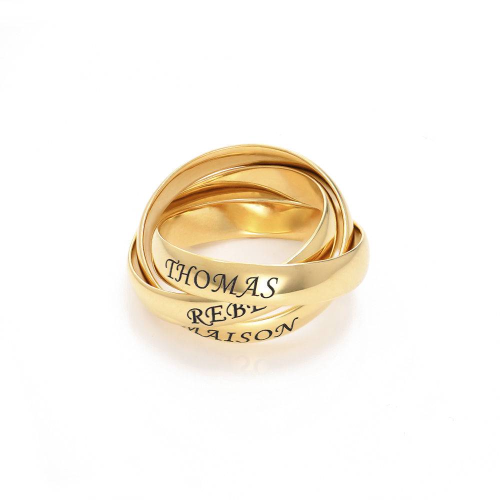 Charlize russischer Ring - Gold-Vermeil-4 Produktfoto