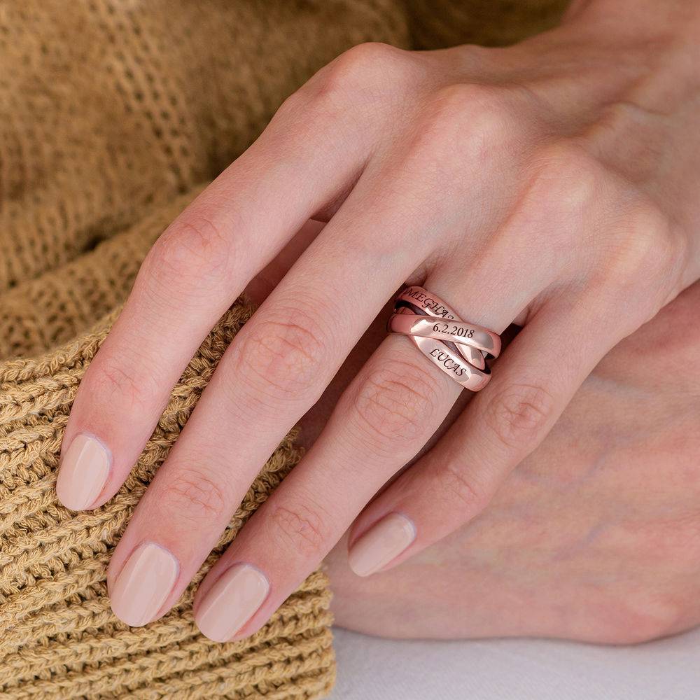 Charlize russischer Ring - - Rosévergoldet-2 Charlize russischer Ring - - Rosévergoldet-2 Produktfoto