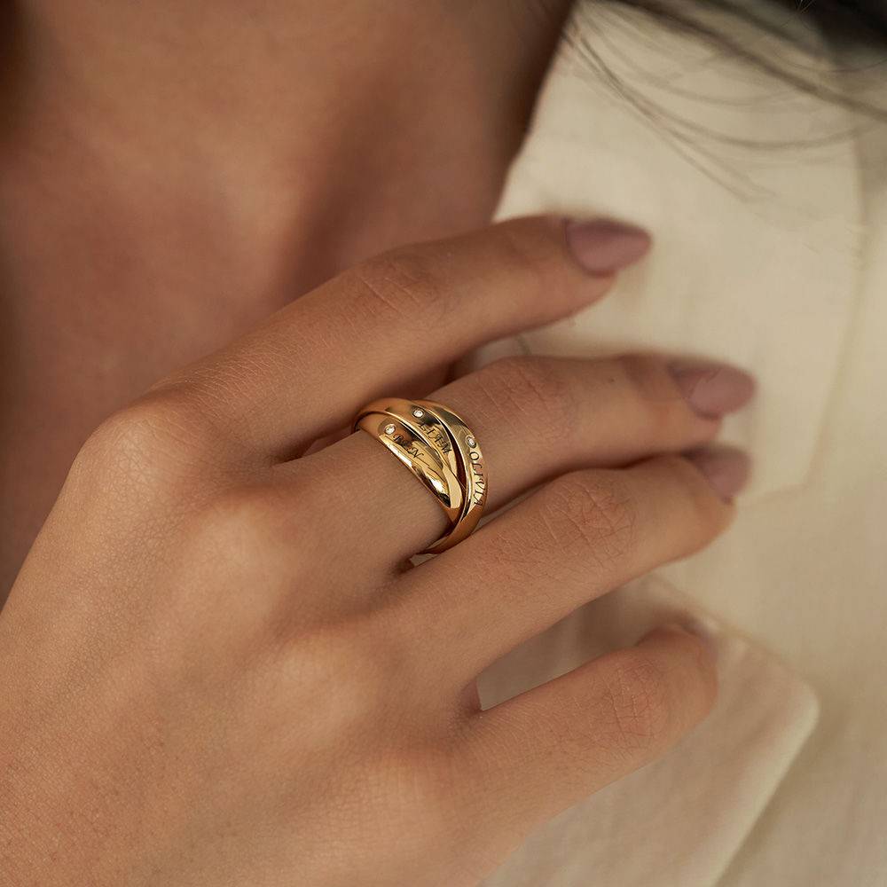 Charlize russischer Ring mit Diamanten - Gold-Vermeil-2 Charlize russischer Ring mit Diamanten - Gold-Vermeil-2 Produktfoto