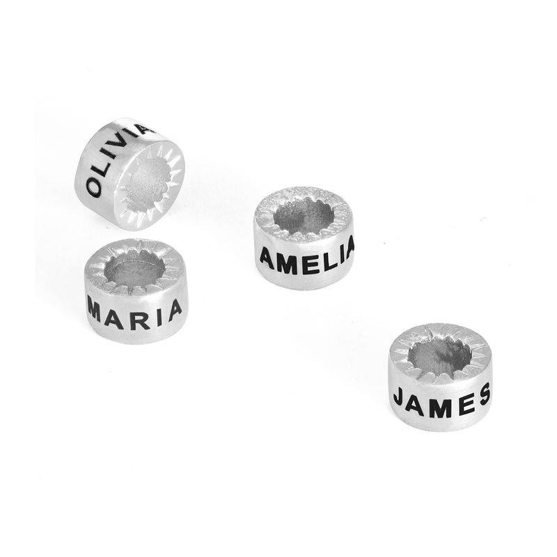 Gravierbarer Bead für Linda Schmuck - Silber-1 Gravierbarer Bead für Linda Schmuck - Silber-1 Produktfoto