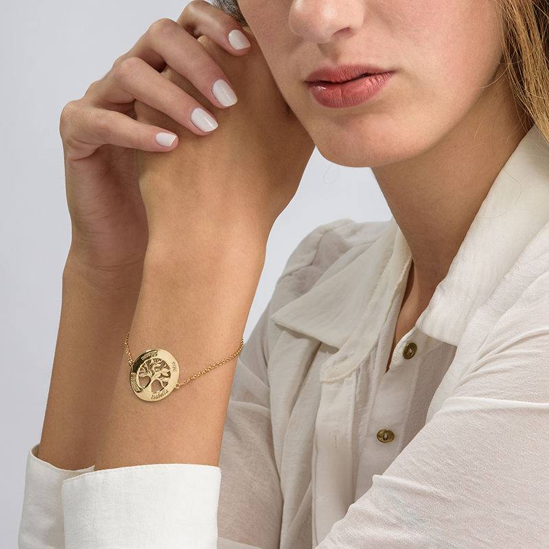 Familienbaum-Kreisarmband - Gold-Vermeil-1 Familienbaum-Kreisarmband - Gold-Vermeil-1 Produktfoto