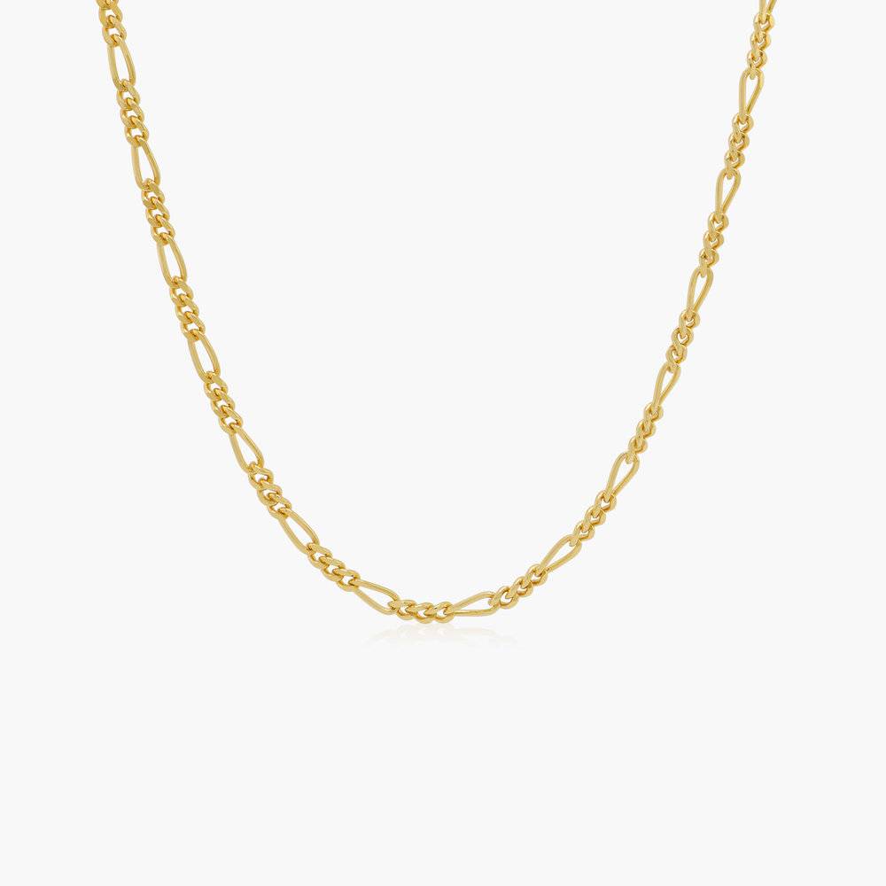 Figarokette - vergoldetes Sterlingsilber-1 Figarokette - vergoldetes Sterlingsilber-1 Produktfoto