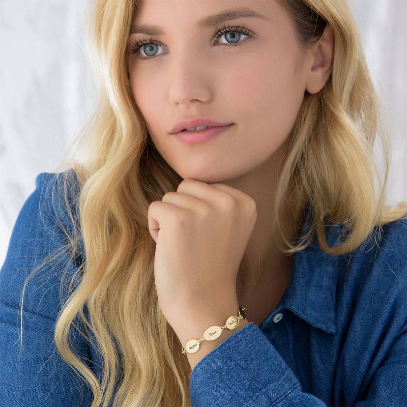 Mutterarmband mit Kindernamen - Gold-Vermeil-3 Produktfoto